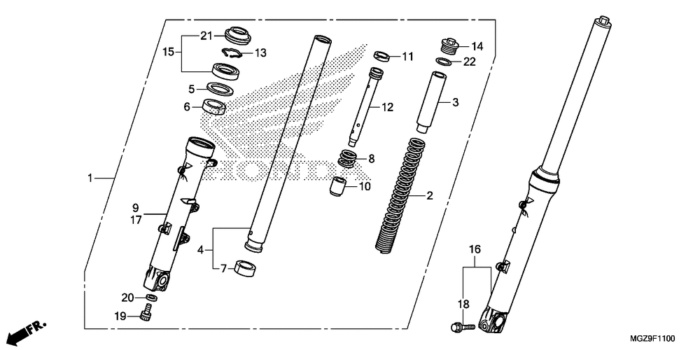 Front fork