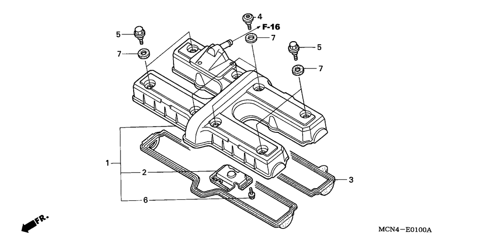 Cylinder head cover