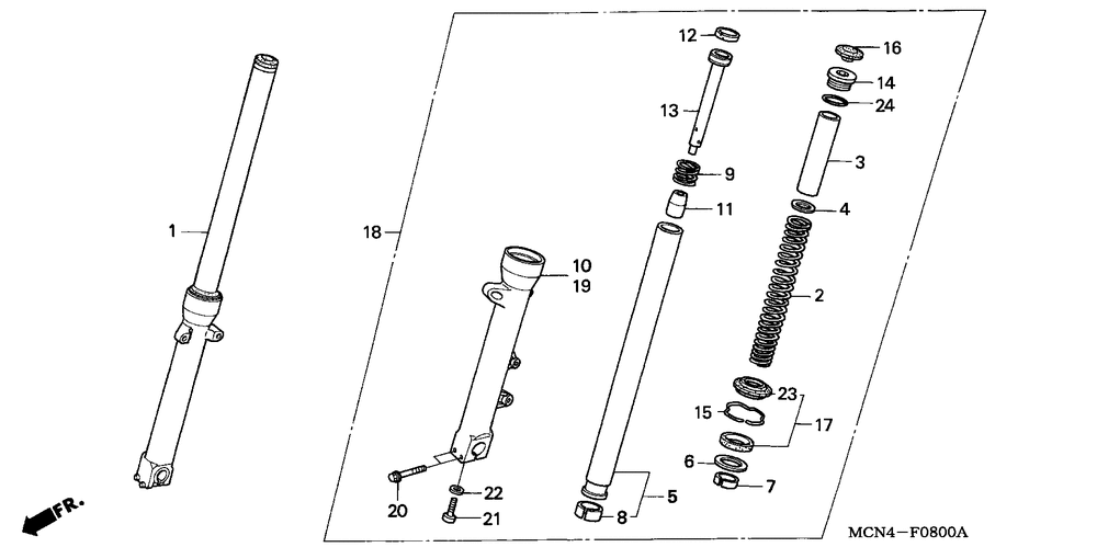 Front fork