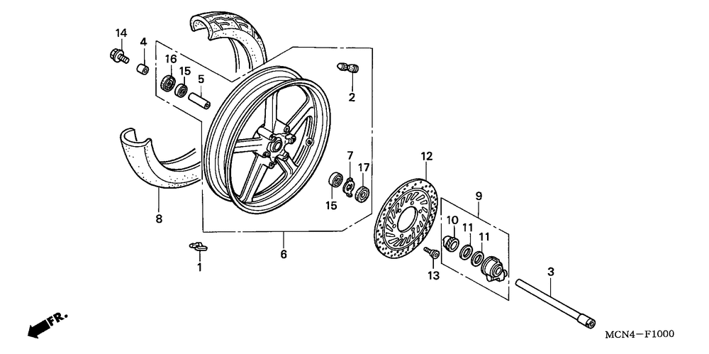 Front wheel