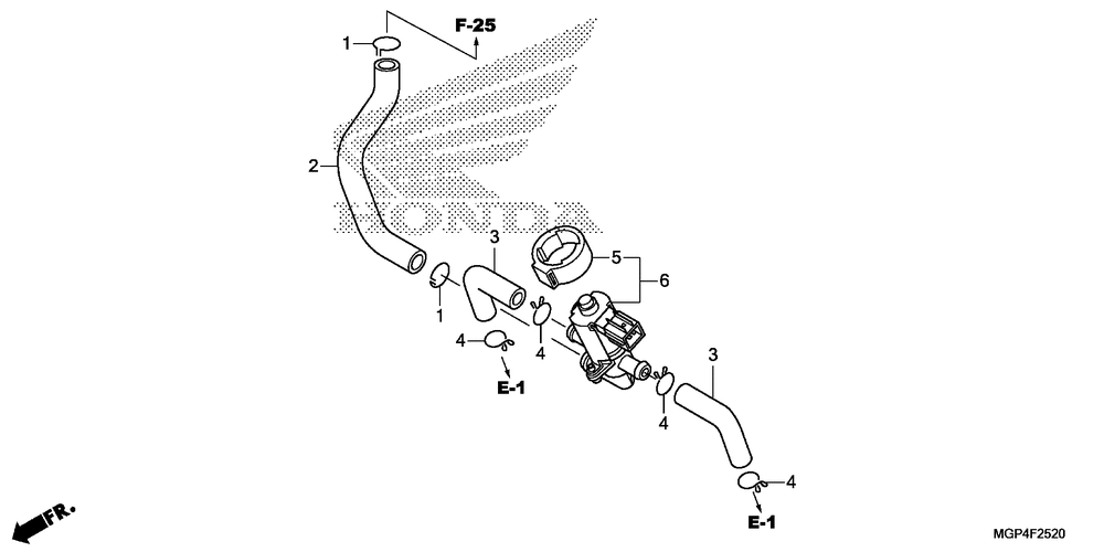 Air injection controlvalve