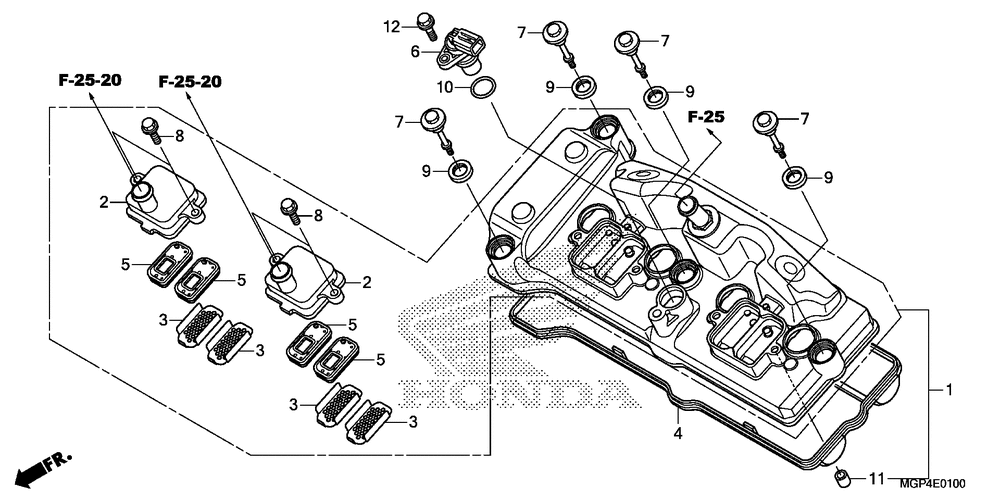 Cylinder head cover