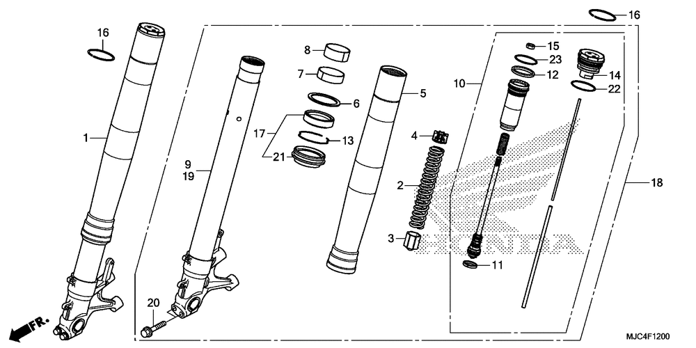 Front fork