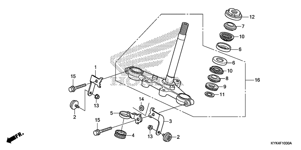 Steering stem