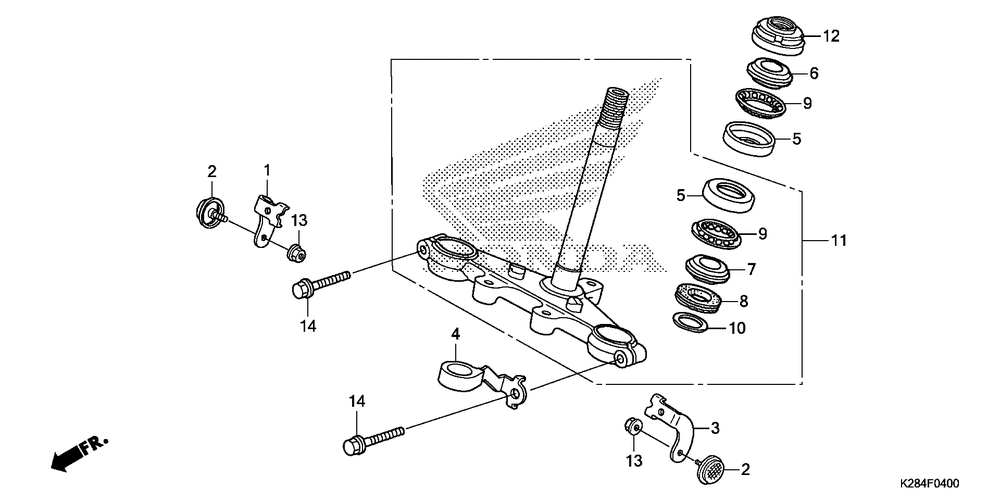 Steering stem