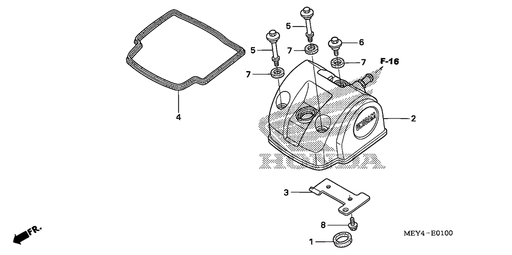 Cylinder head cover