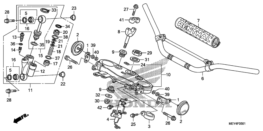 Handlebar & top bridge (2)