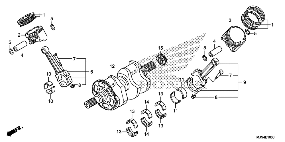 Crankshaft & piston