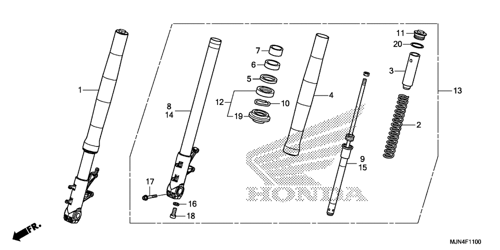 Front fork