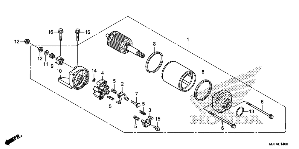 Starter motor