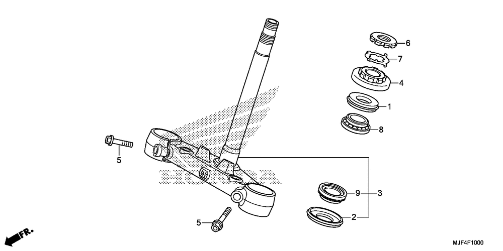 Steering stem