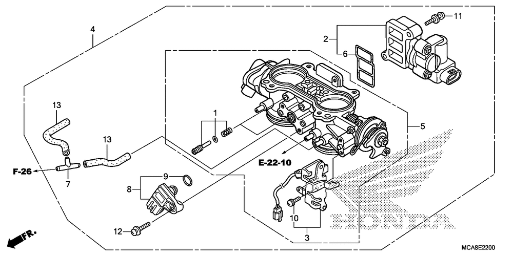 Throttle body