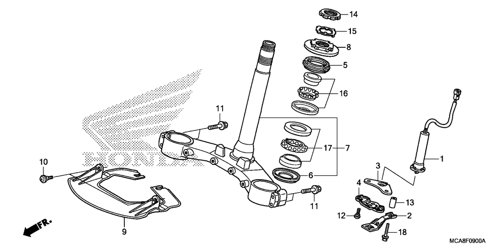 Steering stem