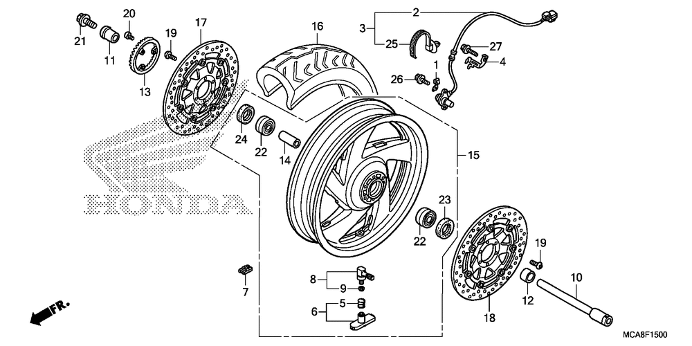 Front wheel