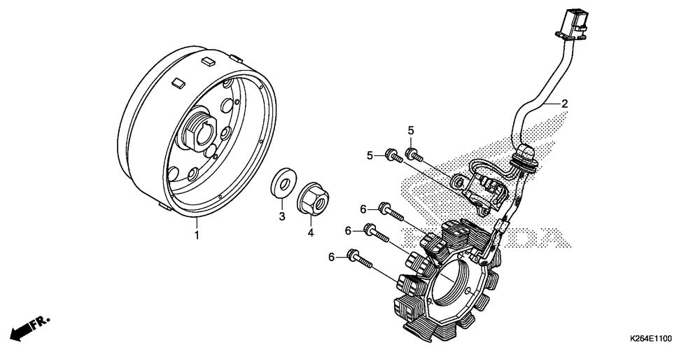 Alternator & flywheel