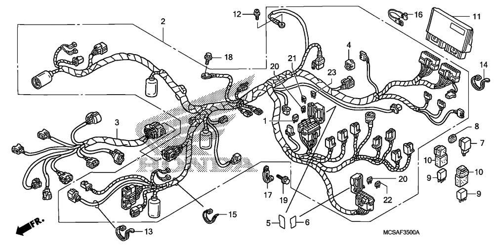 Wire harness (st1300)