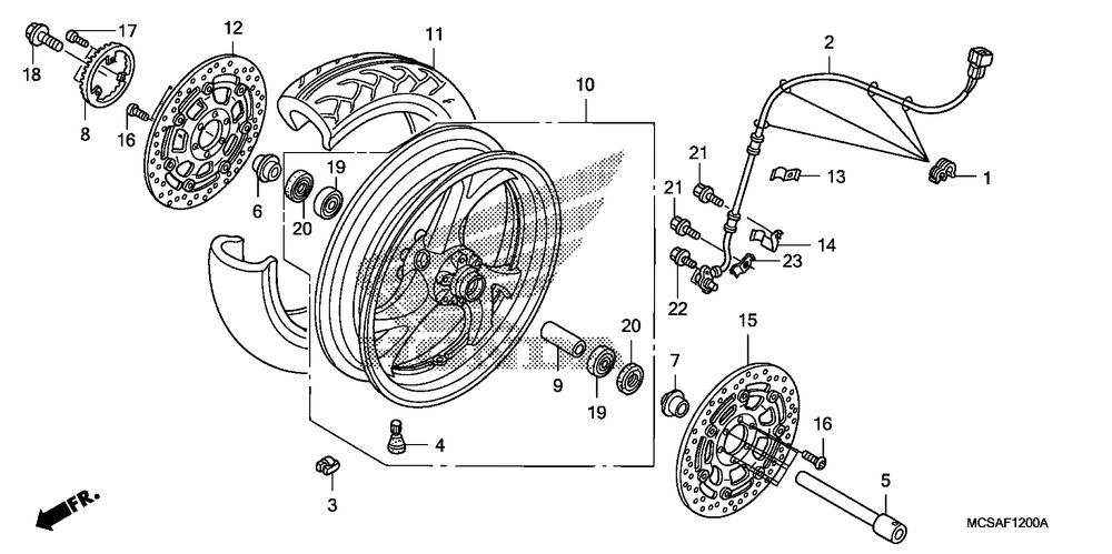 Front wheel