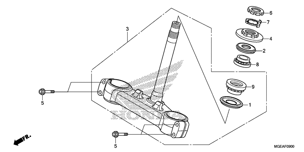 Steering stem