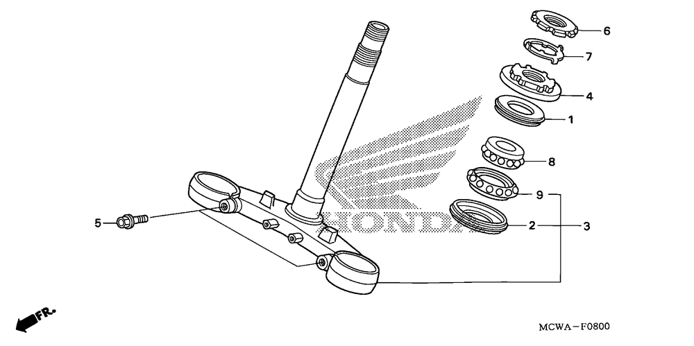 Steering stem