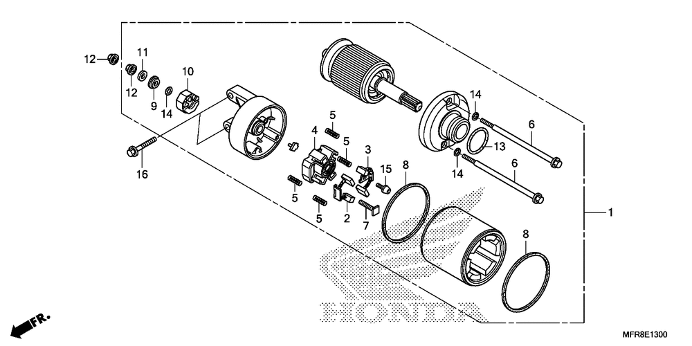 Starter motor