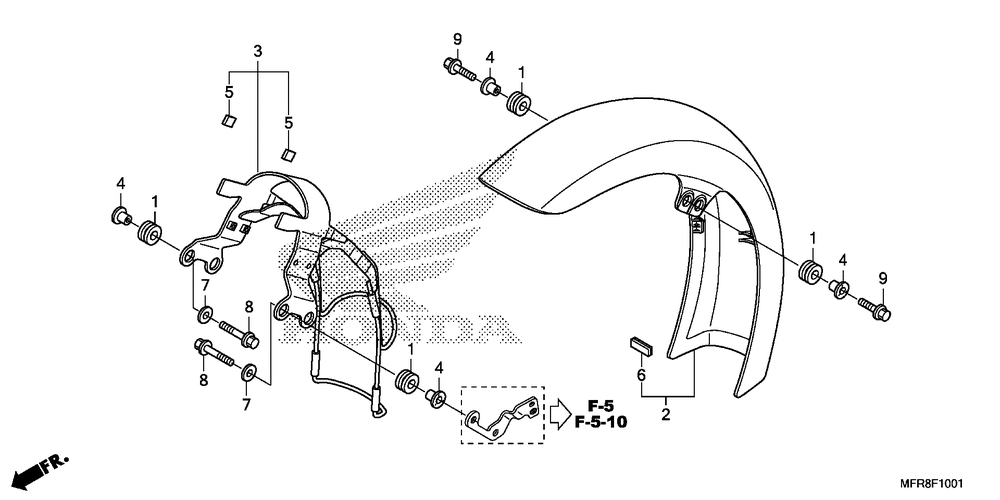 Front fender (2)