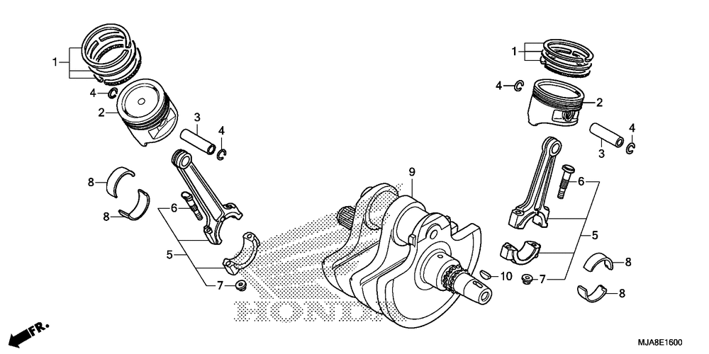 Crankshaft & piston