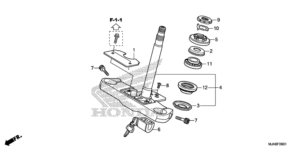 Steering stem (2)