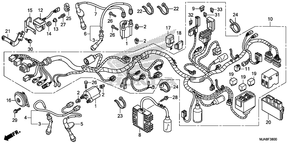 Wire harness (1)