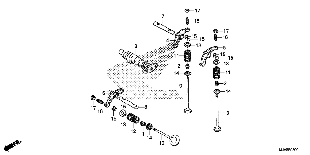 Camshaft valve (fr.)