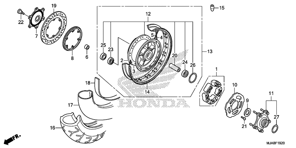 Rear wheel (2)