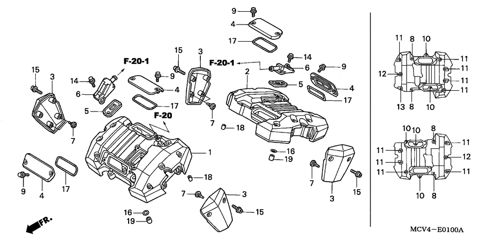 Cylinder head cover