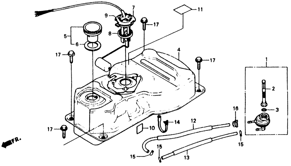 Fuel tank 87