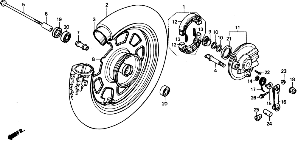 Front wheel