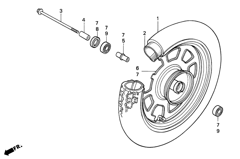 Front wheel