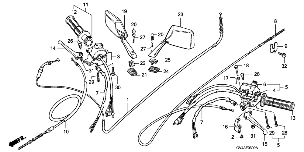 Handle switches