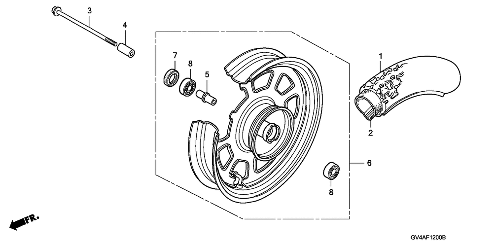 Front wheel