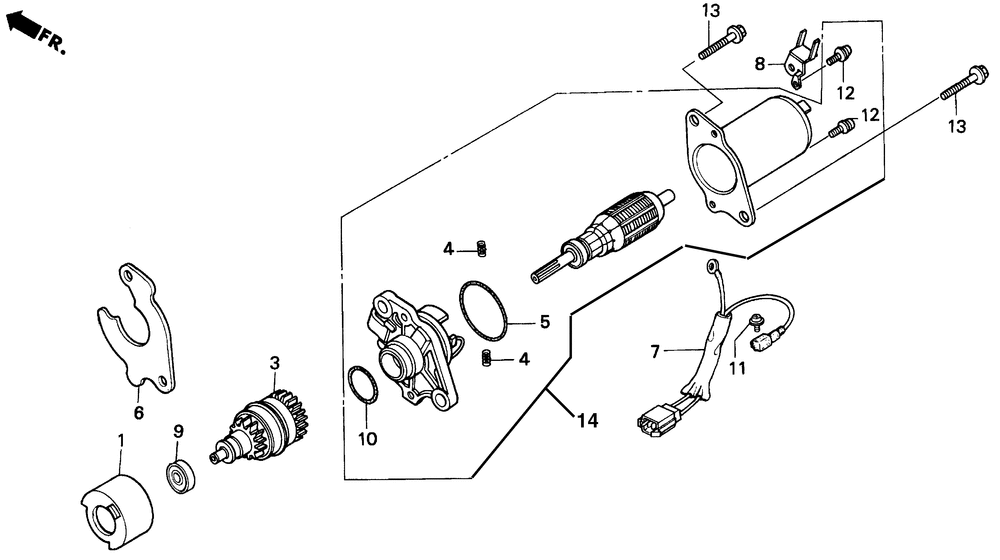 Starter motor