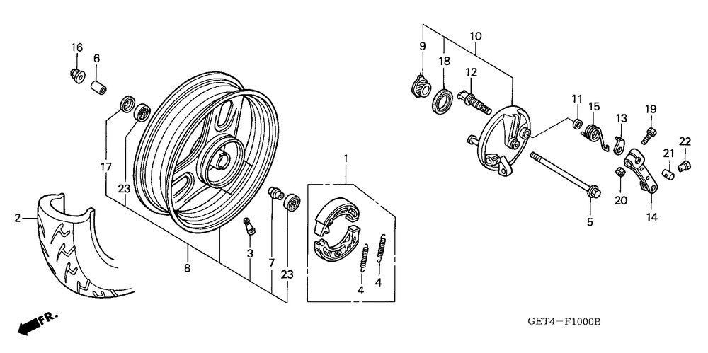 Front wheel