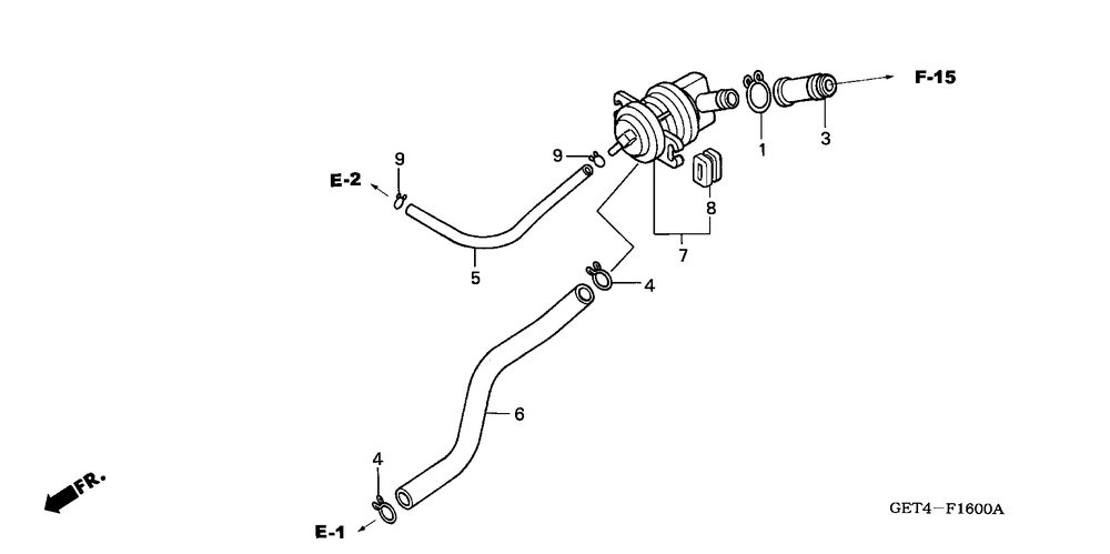 Air injection controlvalve