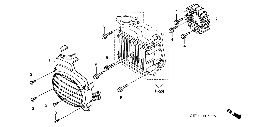 Cooling fan & fan cover