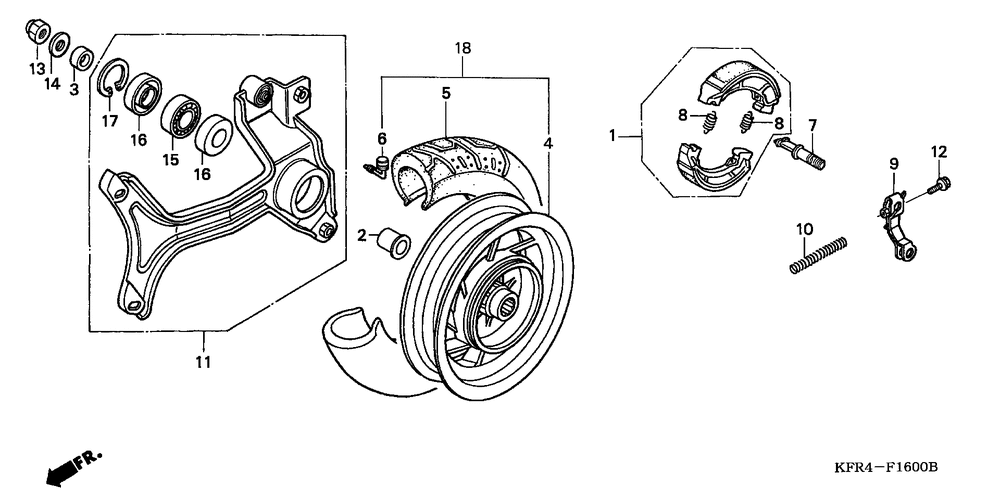 Rear wheel