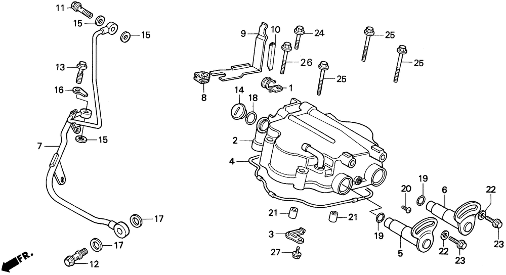 Cylinder head cover