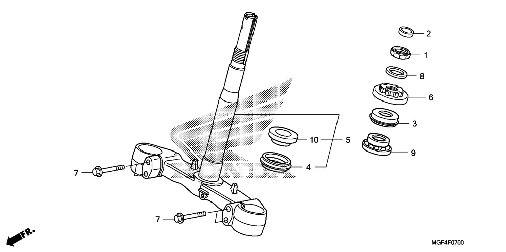 Steering stem