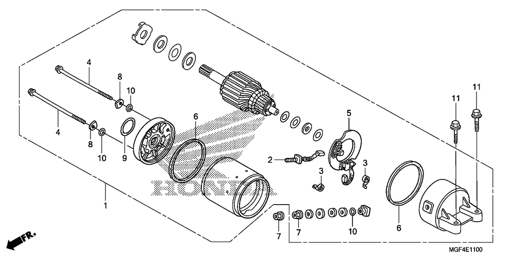 Starter motor