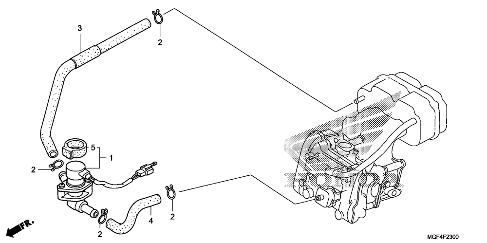 Air injection valve