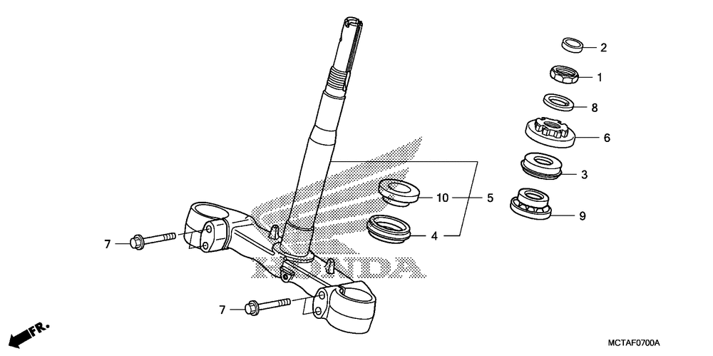 Steering stem