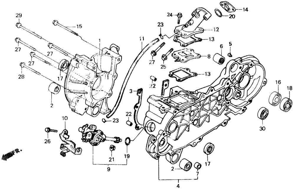 Crankcase 8687