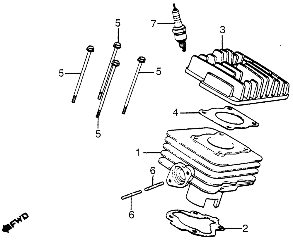 Cylinder & cylinder head