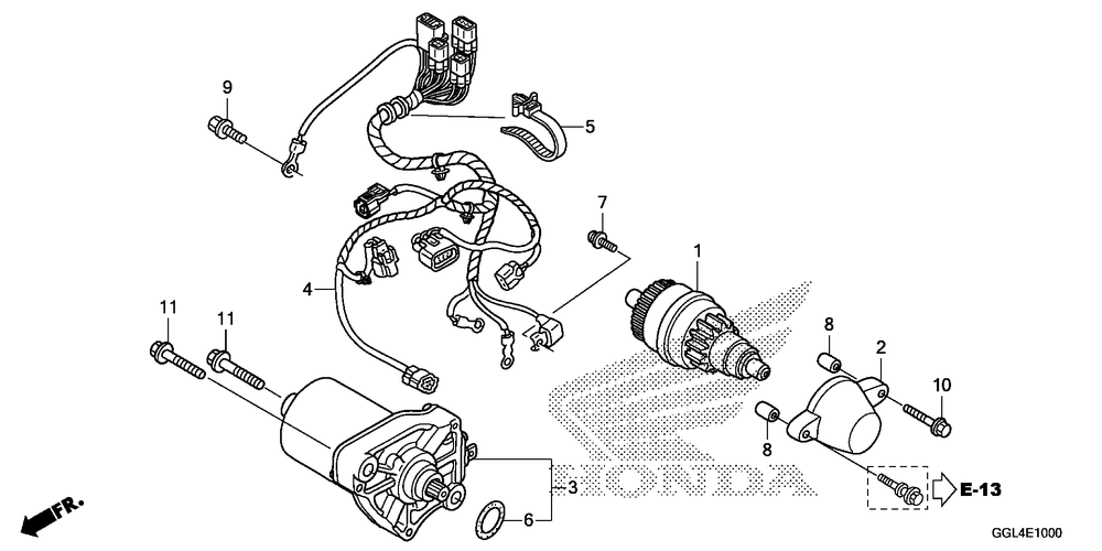 Starter motor