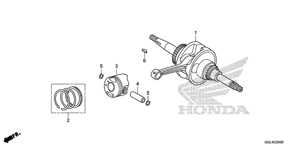 Crankshaft & piston